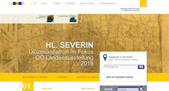 Desktop Screenshot of dioezese-linz.at